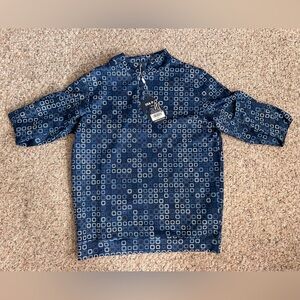 NWT USA Palm Infinity 1/4 Zip - Elite Navy